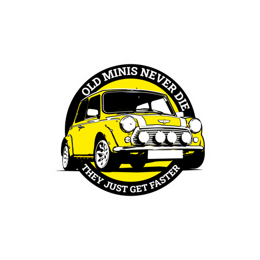 OLD MINI STICKER