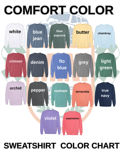 COMFORT COLOR I LOVE MY MINI SWEATSHIRT