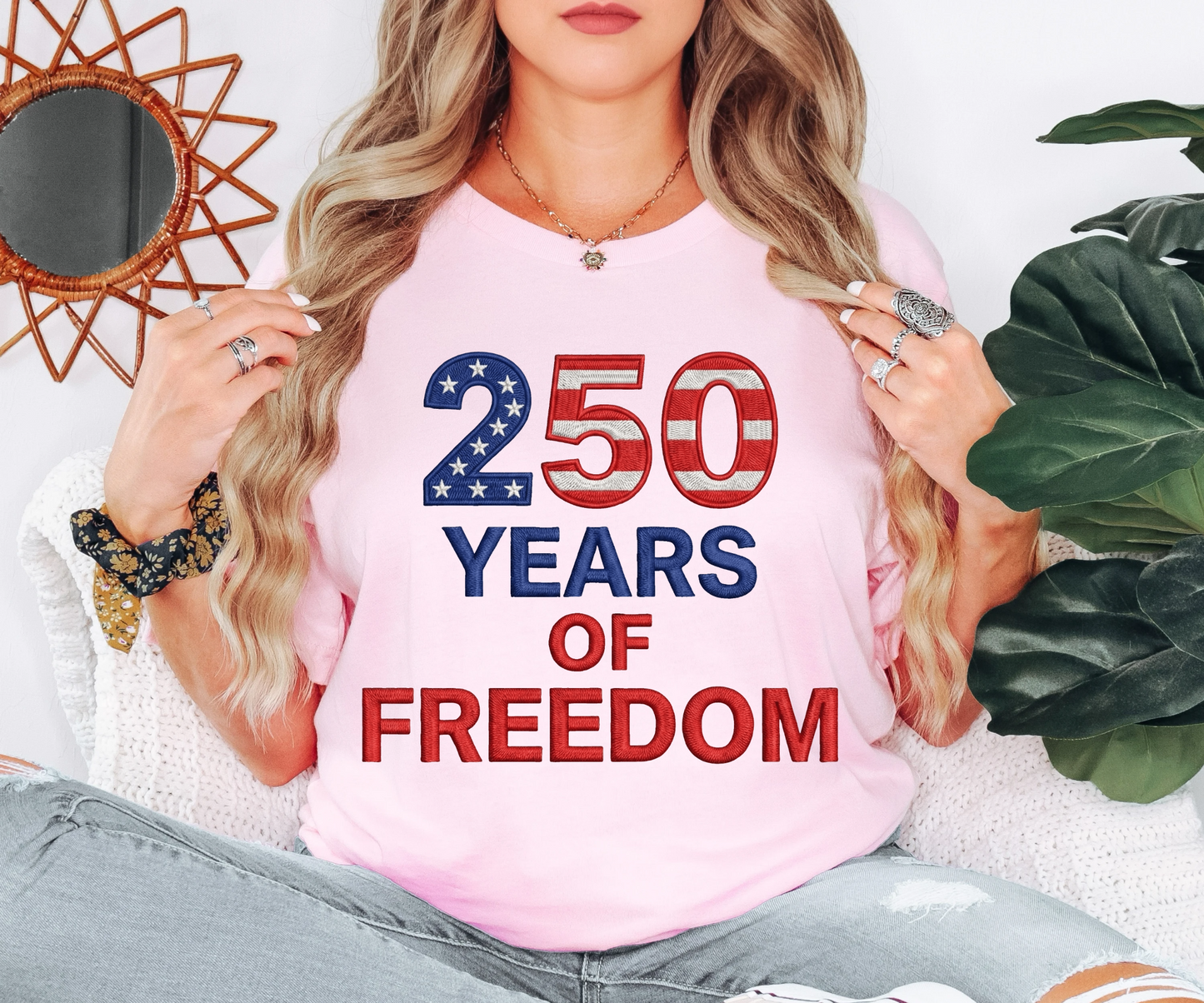 Usa 250 Freedom Comfort Color T-Shirt