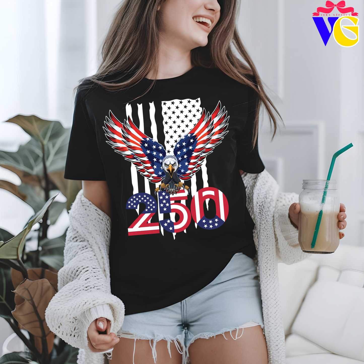 Usa 250 Anniversary Comfort Color T-Shirt