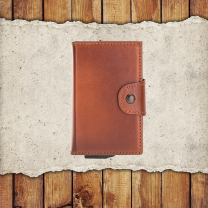 Leather Laser Engraving Card Holder