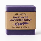 Handmade Lavender Soap Bar – Natural Cold Process Soap for Relaxation Skin Care – Aromatherapy Gift – Vegan & Organic