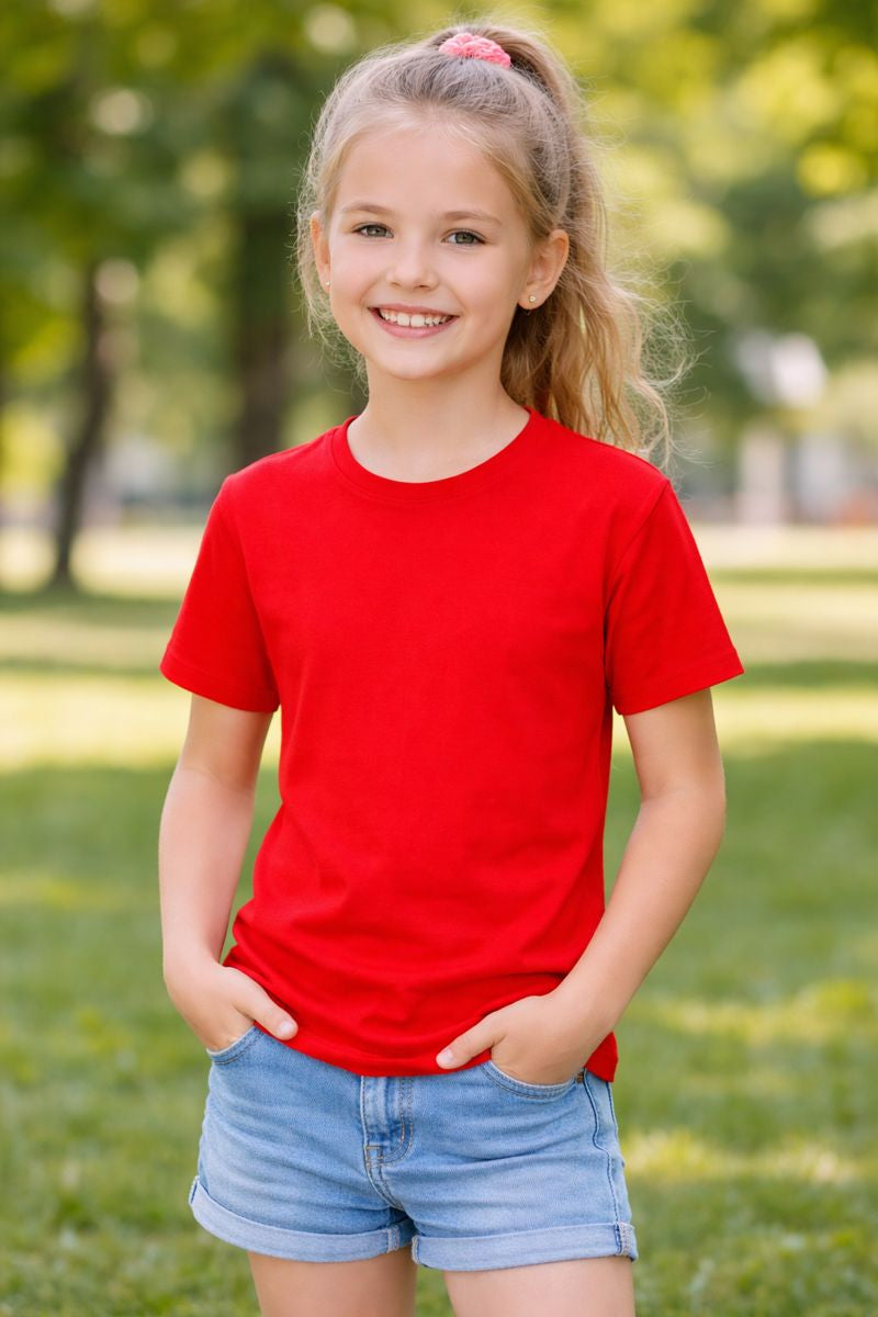 YOUTH CREWNECK SHORT SLEEVE PREMIUM TSHIRT
