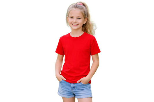YOUTH CREWNECK SHORT SLEEVE PREMIUM TSHIRT