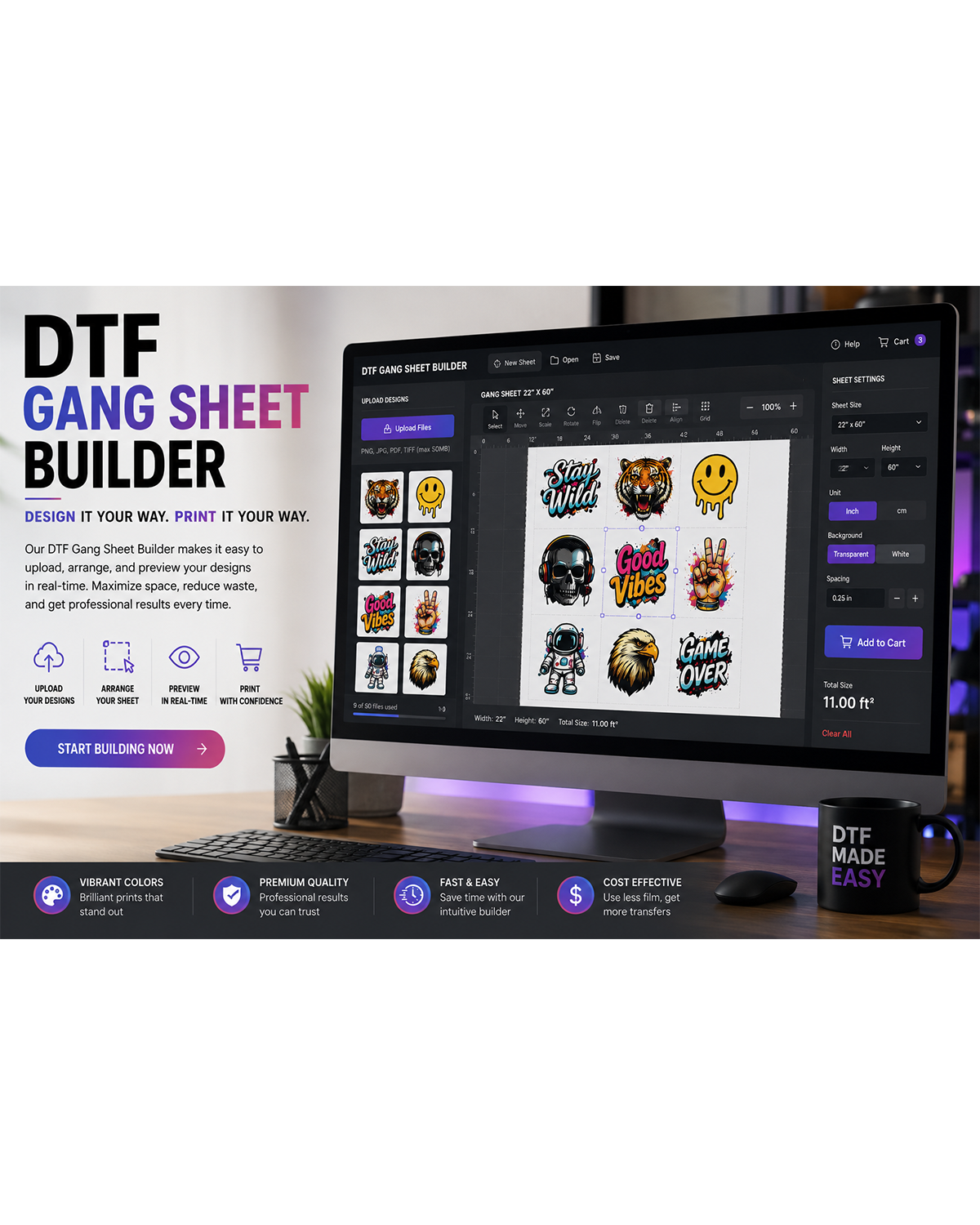DTF Gang Sheet Builder bahri