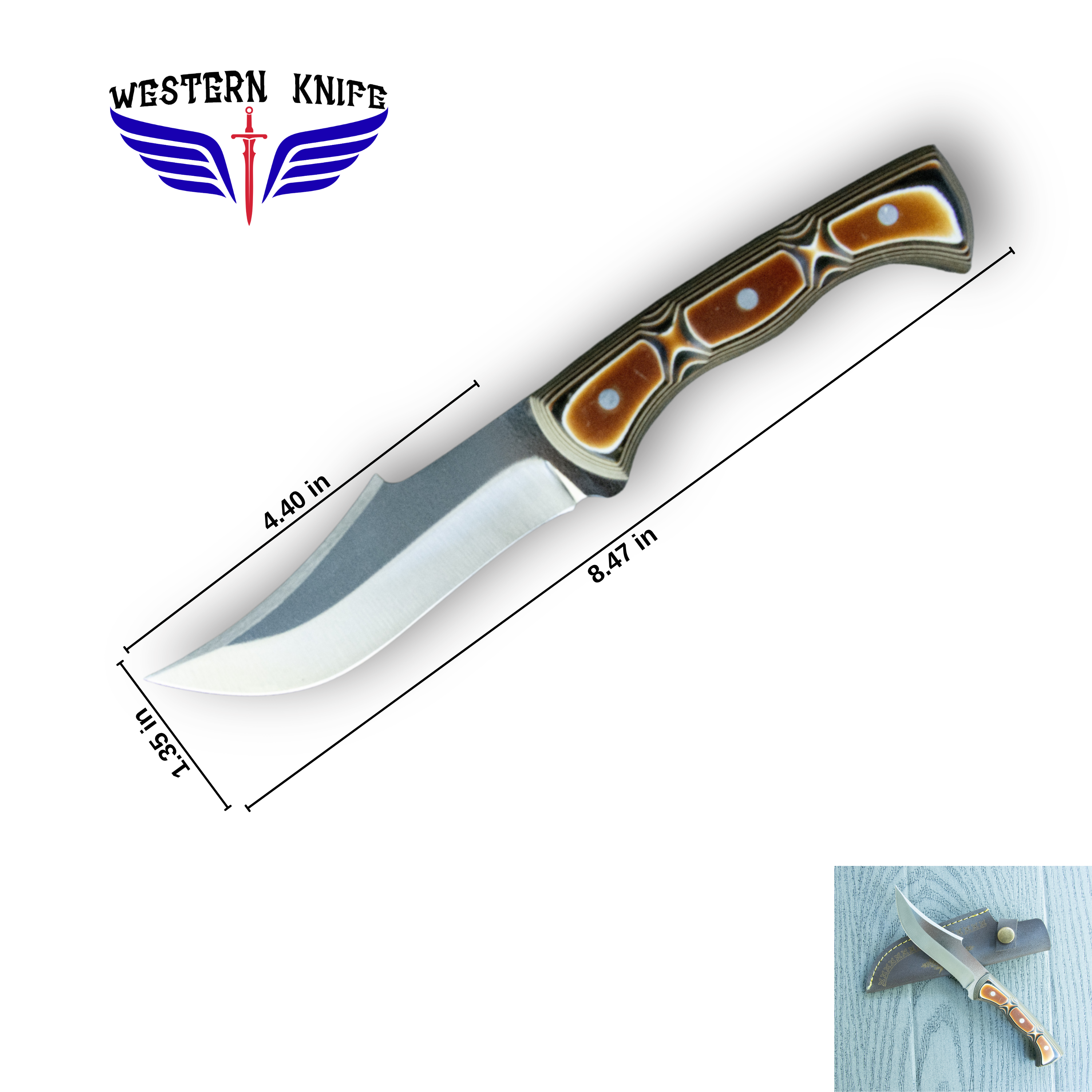 Mini Hunting and Camping Knife