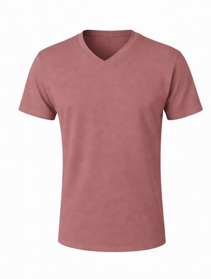 UNISEX V-NECK SHORT SLEEVE PREMIUM TSHIRT
