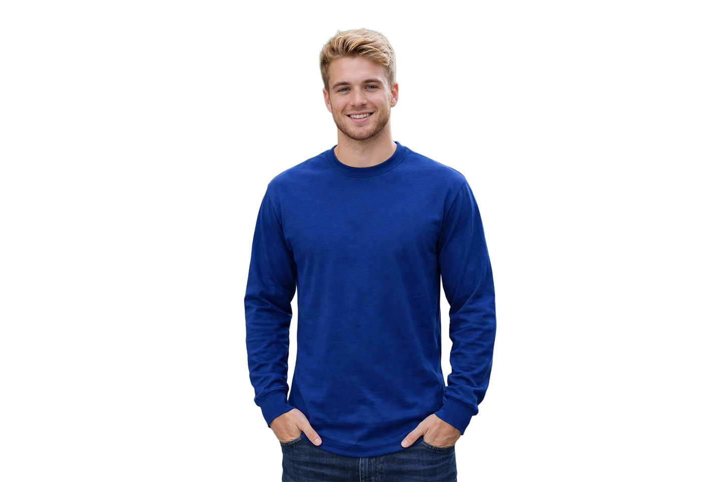 UNISEX CREWNECK LONG SLEEVE PREMIUM TSHIRT