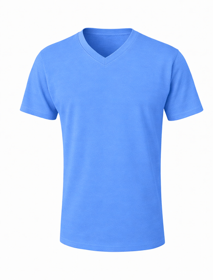 UNISEX V-NECK SHORT SLEEVE PREMIUM TSHIRT