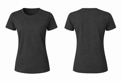 WOMEN CREWNECK SHORT SLEEVE PREMIUM TSHIRT