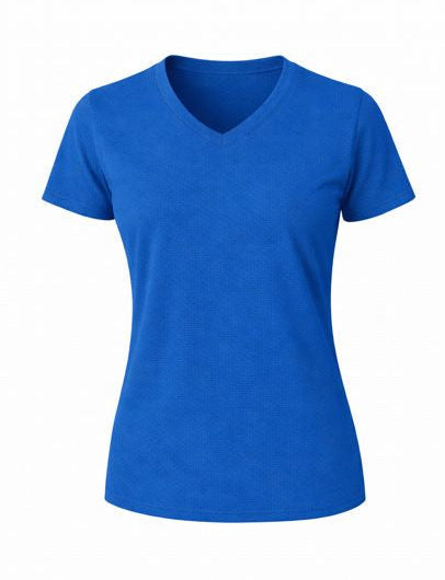 WOMEN V-NECK SHORT SLEEVE PREMIUM TSHIRT