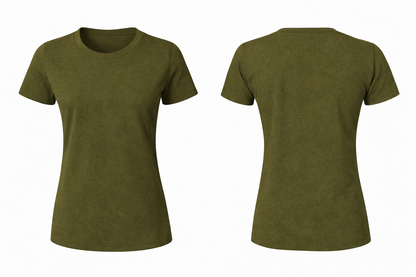 WOMEN CREWNECK SHORT SLEEVE PREMIUM TSHIRT