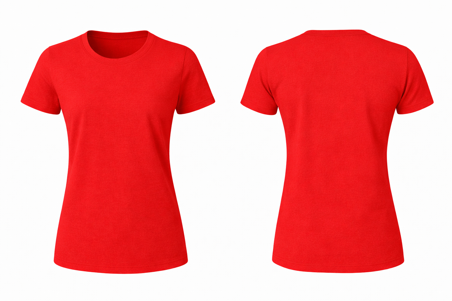 WOMEN CREWNECK SHORT SLEEVE PREMIUM TSHIRT