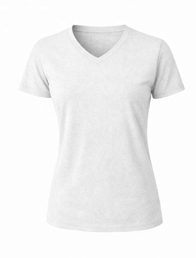 WOMEN V-NECK SHORT SLEEVE PREMIUM TSHIRT